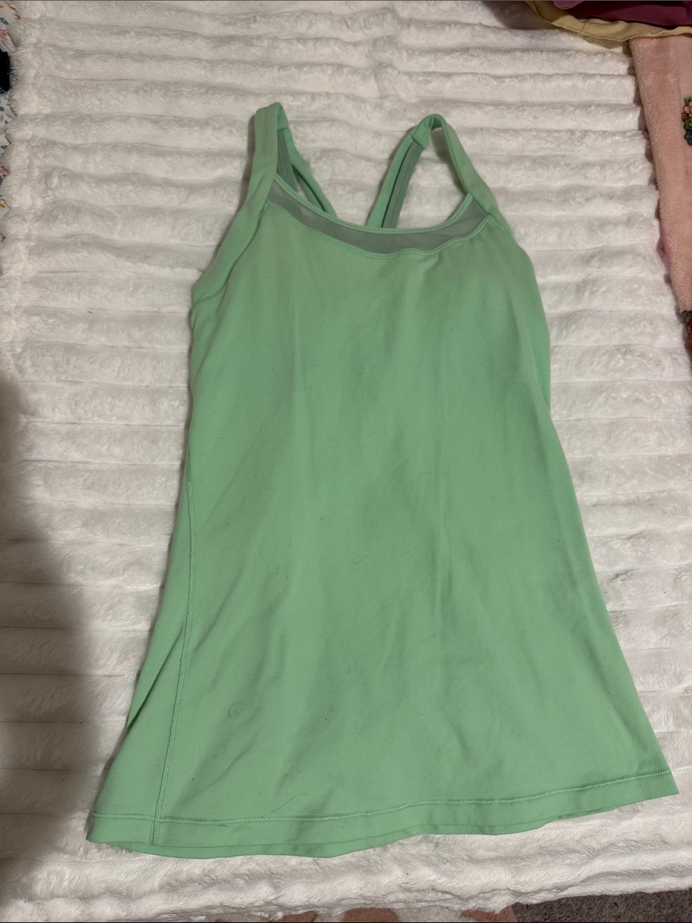 lululemon athletica Mint Green Strappy Tank